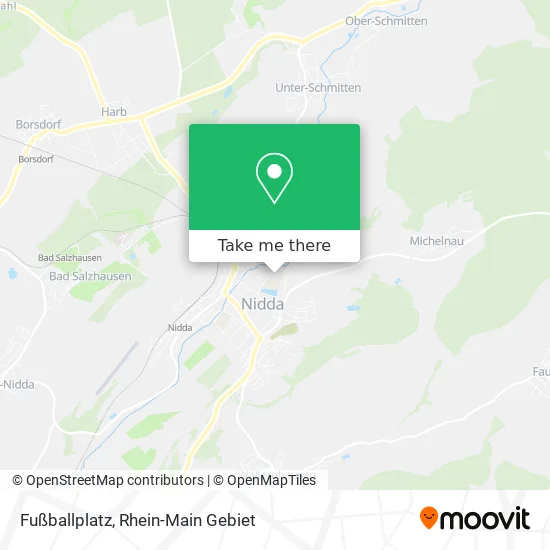 Карта Fußballplatz