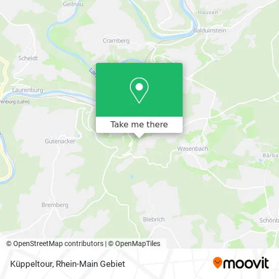Карта Küppeltour