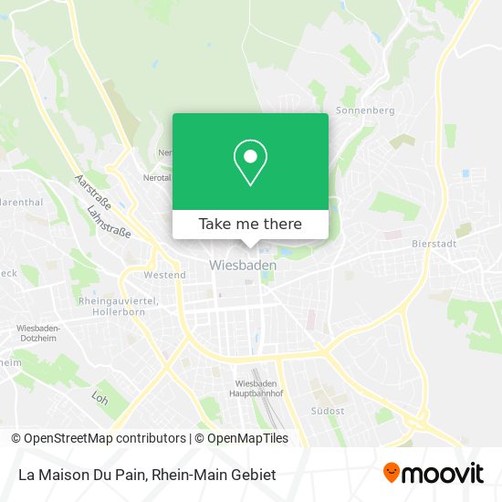 La Maison Du Pain map