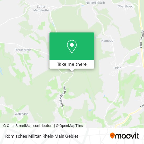 Römisches Militär map
