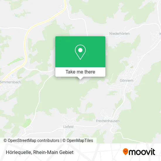 Карта Hörlequelle