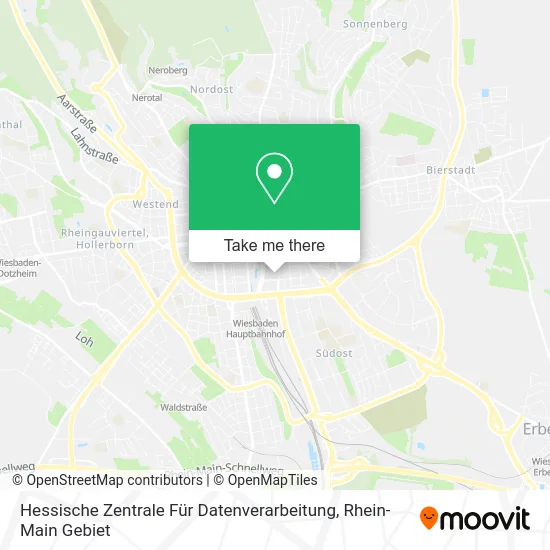 Карта Hessische Zentrale Für Datenverarbeitung