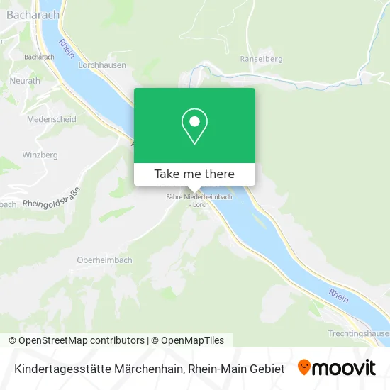 Карта Kindertagesstätte Märchenhain