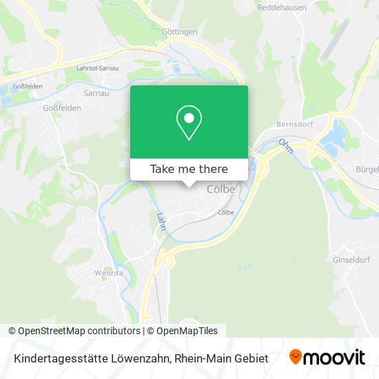 Карта Kindertagesstätte Löwenzahn