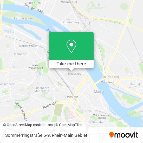 Sömmerringstraße 5-9 map