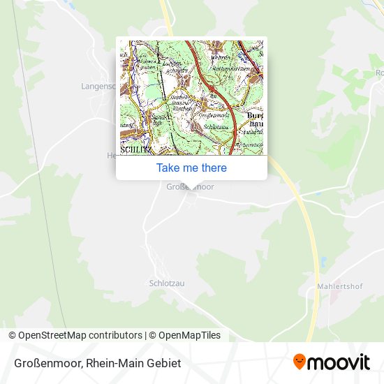 Großenmoor map