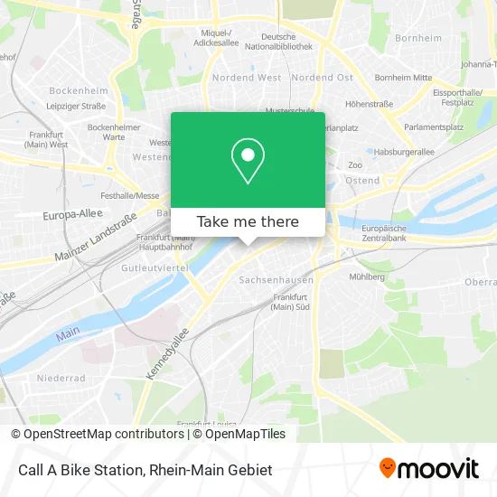 Карта Call A Bike Station