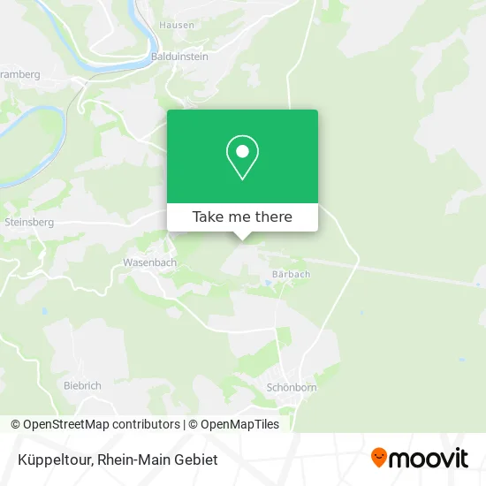 Карта Küppeltour