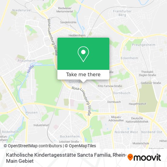 Katholische Kindertagesstätte Sancta Familia map