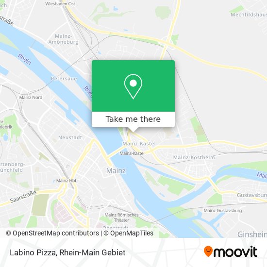Labino Pizza map