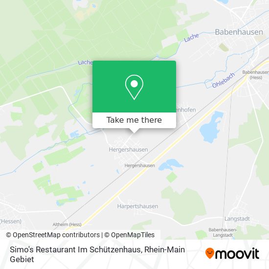 Simo's Restaurant Im Schützenhaus map