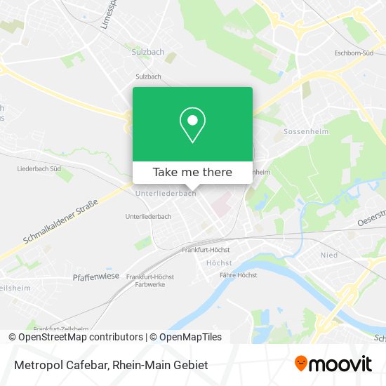 Metropol Cafebar map
