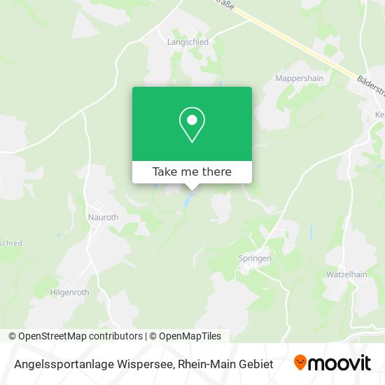 Карта Angelssportanlage Wispersee