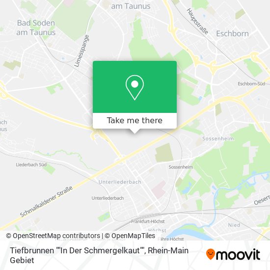 Tiefbrunnen ""In Der Schmergelkaut"" map