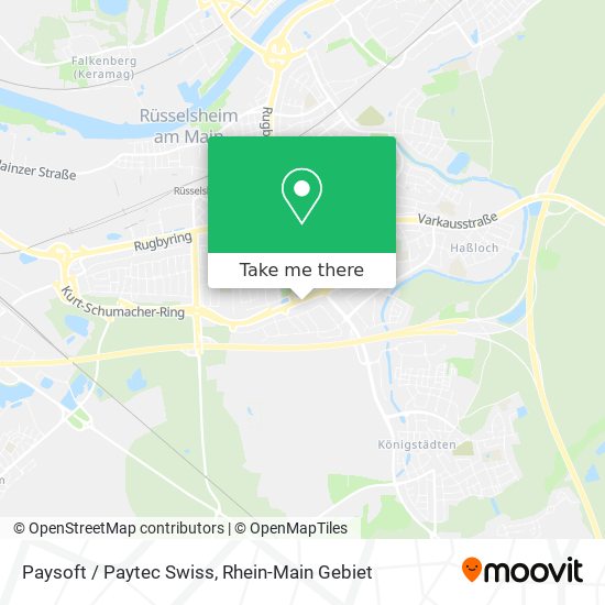 Paysoft / Paytec Swiss map