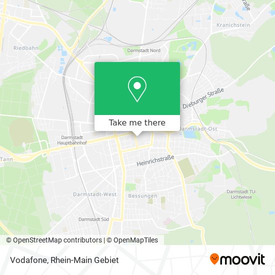 Vodafone map