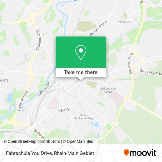 Fahrschule You Drive map