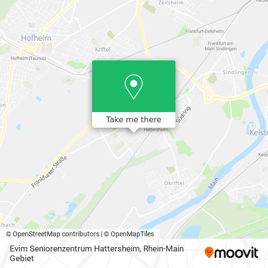 Evim Seniorenzentrum Hattersheim map