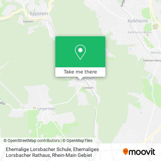 Ehemalige Lorsbacher Schule, Ehemaliges Lorsbacher Rathaus map