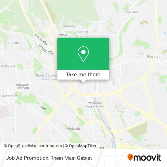 Карта Job Ad Promotion