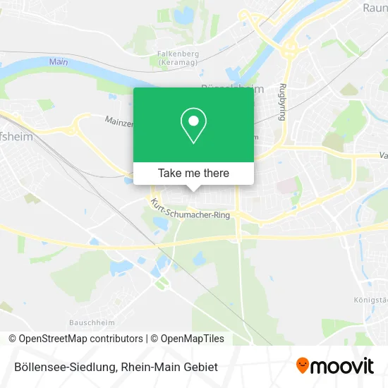 Карта Böllensee-Siedlung