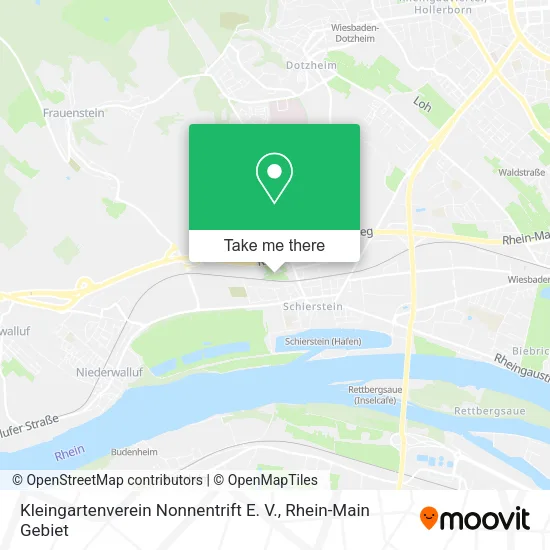 Карта Kleingartenverein Nonnentrift E. V.