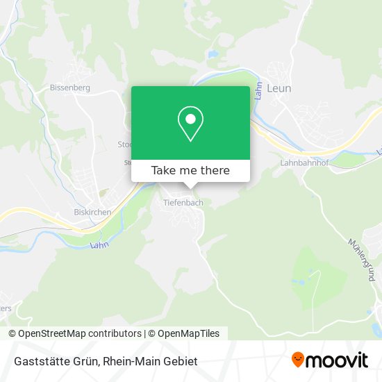 Gaststätte Grün map