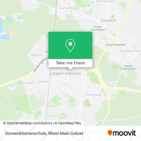 Sonnenblumenschule map