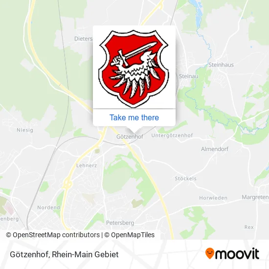 Карта Götzenhof