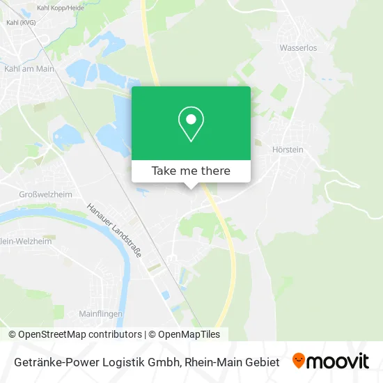 Карта Getränke-Power Logistik Gmbh