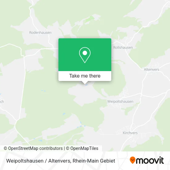 Карта Weipoltshausen / Altenvers