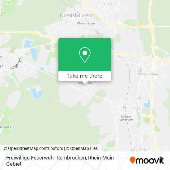Карта Freiwillige Feuerwehr Rembrücken