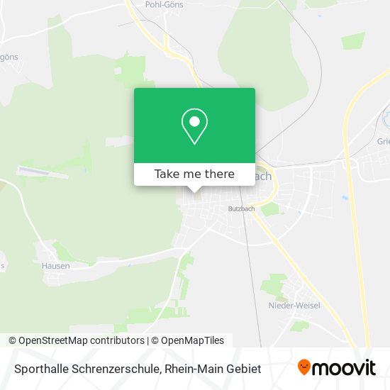 Sporthalle Schrenzerschule map