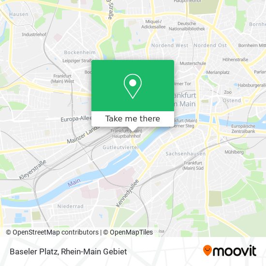 Baseler Platz map