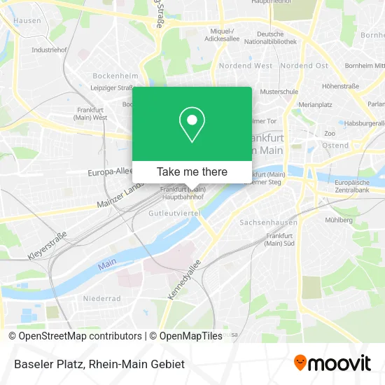 Карта Baseler Platz