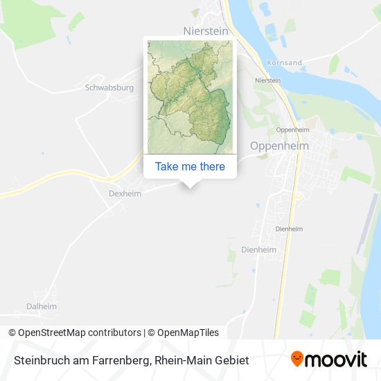 Steinbruch am Farrenberg map
