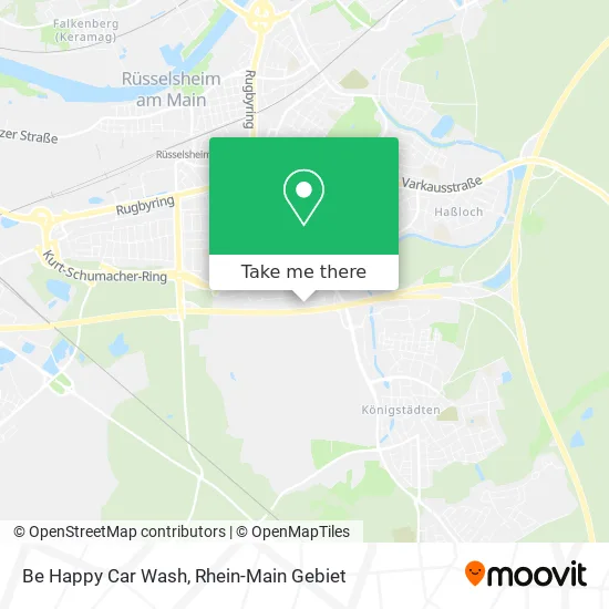 Карта Be Happy Car Wash