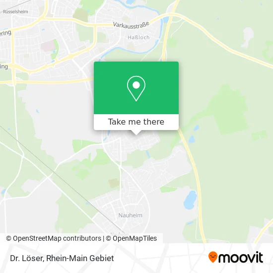 Dr. Löser map