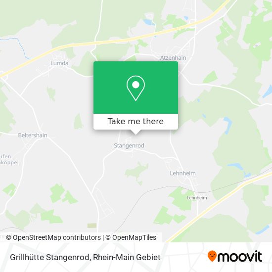 Grillhütte Stangenrod map