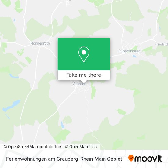 Ferienwohnungen am Grauberg map