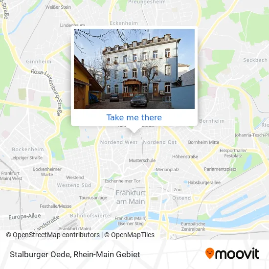 Карта Stalburger Oede