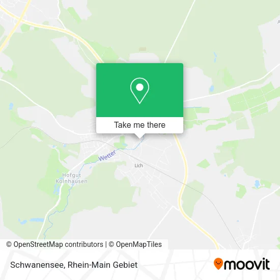Карта Schwanensee