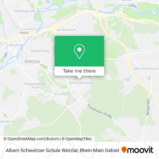 Albert-Schweitzer-Schule Wetzlar map
