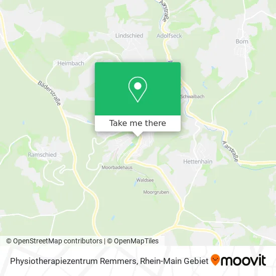 Карта Physiotherapiezentrum Remmers