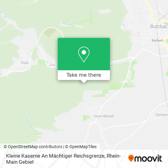 Карта Kleine Kaserne An Mächtiger Reichsgrenze