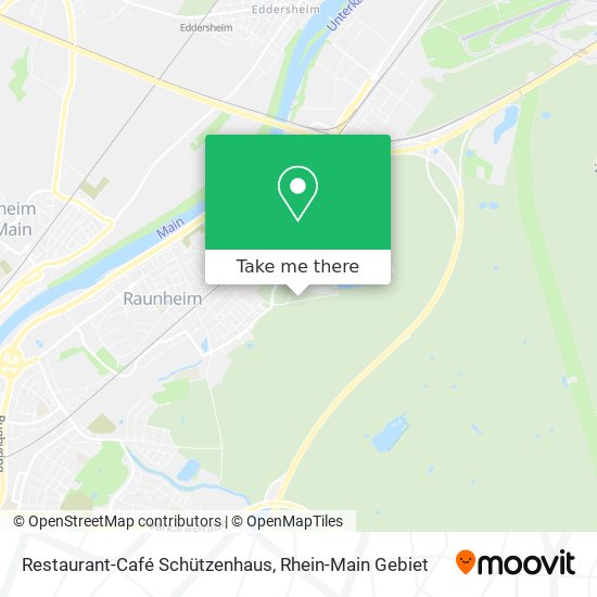 Restaurant-Café Schützenhaus map