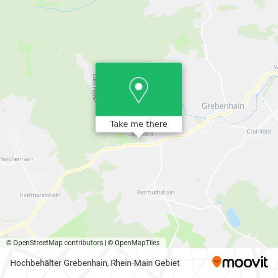 Hochbehälter Grebenhain map