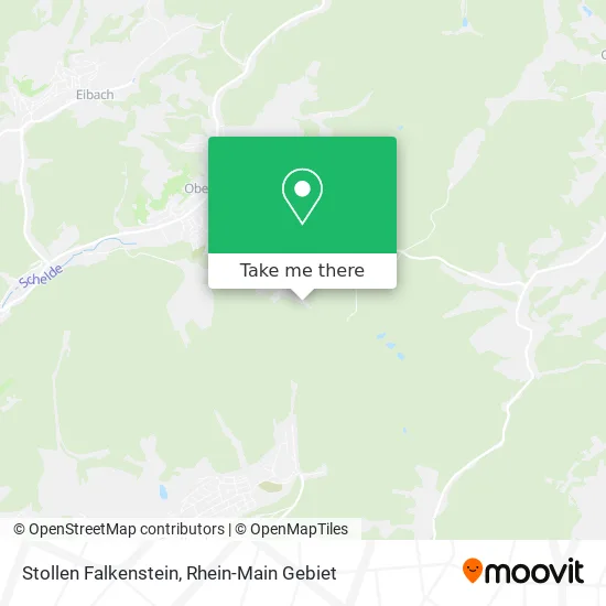 Карта Stollen Falkenstein