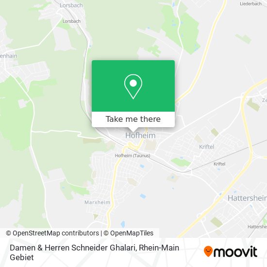 Damen & Herren Schneider Ghalari map