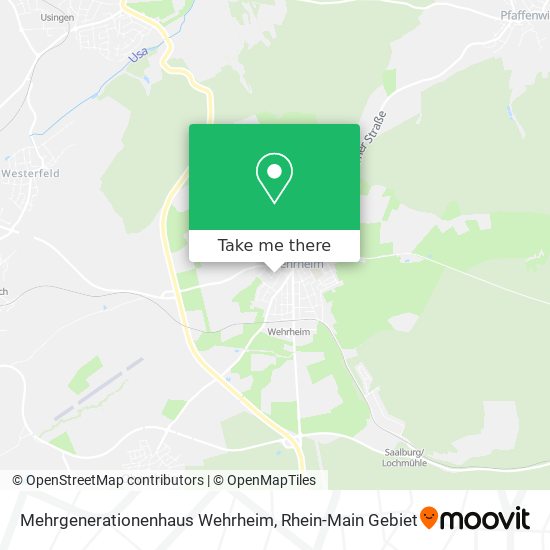 Mehrgenerationenhaus Wehrheim map